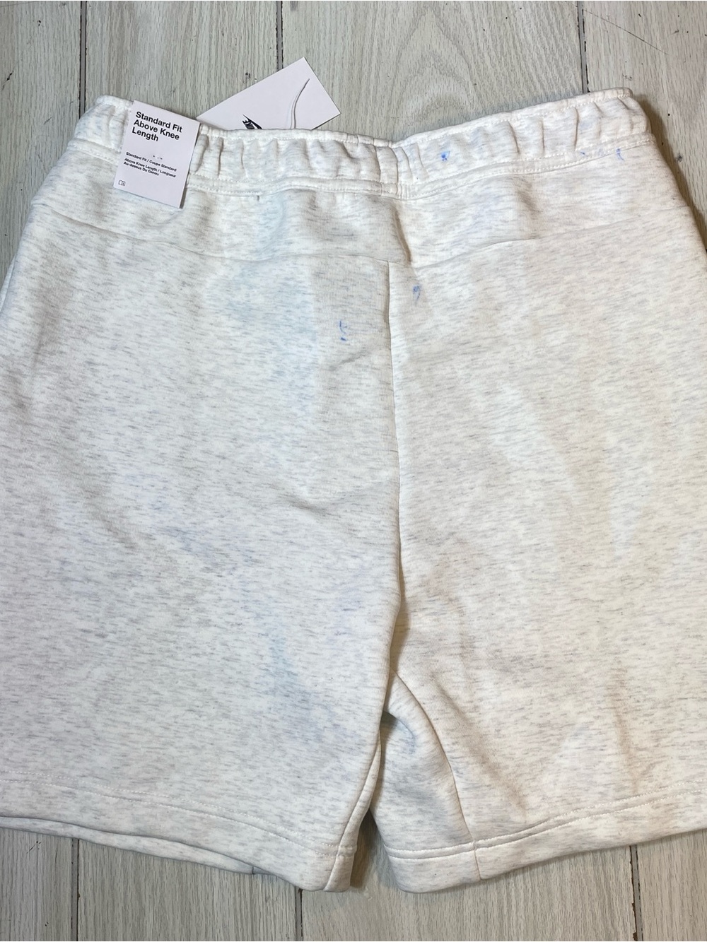 Nike Sportswear Tech Fleece Shorts Mens Size L Light Gray NWT! - Picture 10 of 15